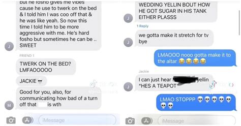 leaked texts love is blind|Love is Blind season 4 leaked text messages: Jackie apologises。